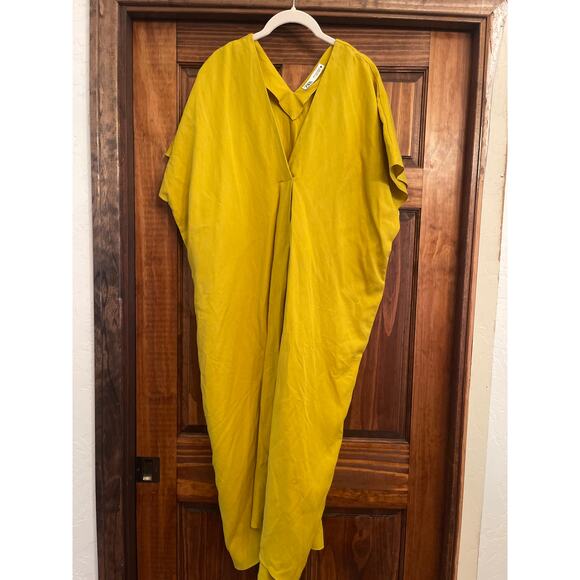Zara Linen blend long tunic dress small - Picture 3 of 8
